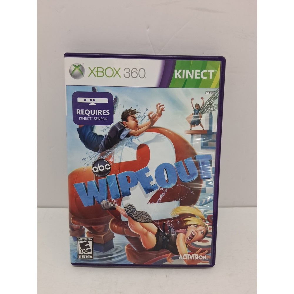 Wipeout 2 Xbox 360 Kinect Game Activision ABC Summer Thrills Winter Chills